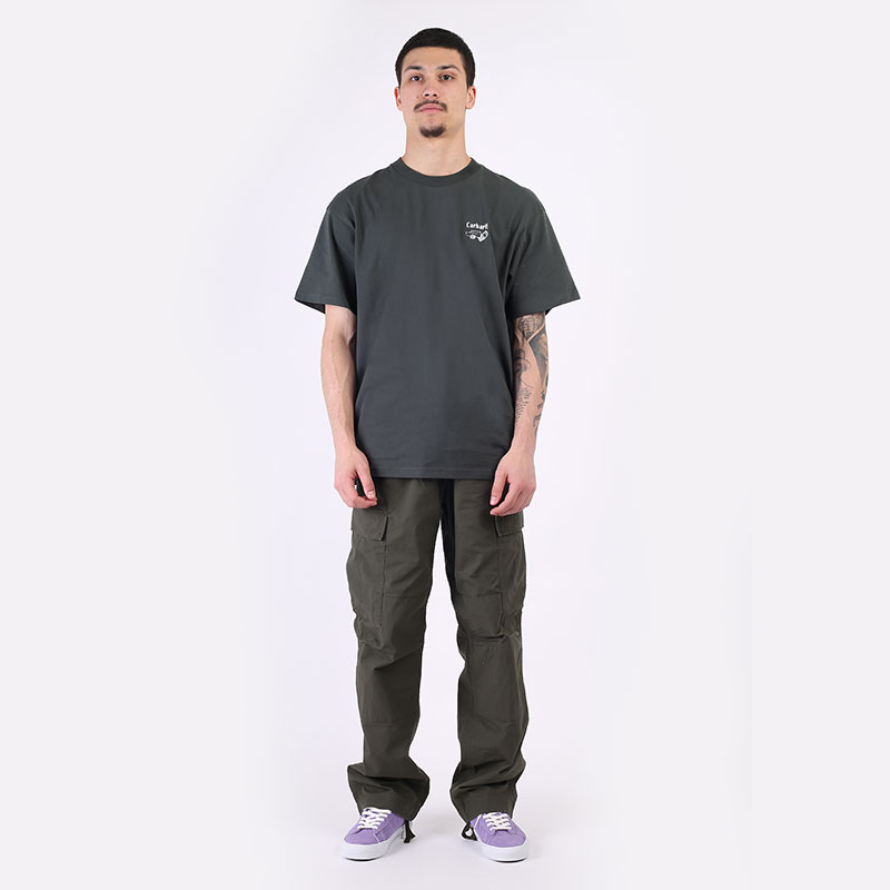 Мужские брюки Carhartt WIP Regular Cargo Pant (I015875-cypress)  - цена, описание, фото 9